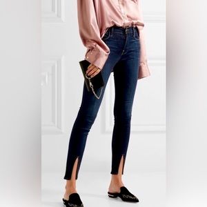 FRAME Le High Skinny Split Hem Jeans
